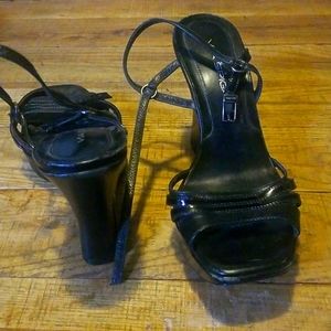 Via Spiga Black Wedges